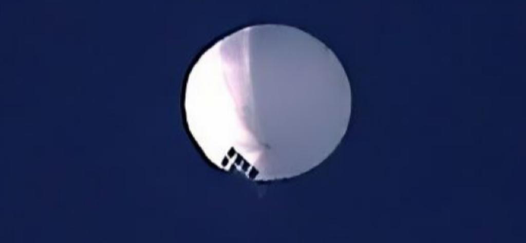 Le ballon espion chinois abattu