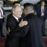 Vladimir Poutine est en visite en Corée du Nord