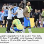 Le Brésil éliminé par l’Uruguay en quarts de finale de la Copa America 2024