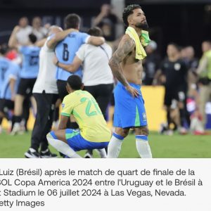 Le Brésil éliminé par l’Uruguay en quarts de finale de la Copa America 2024