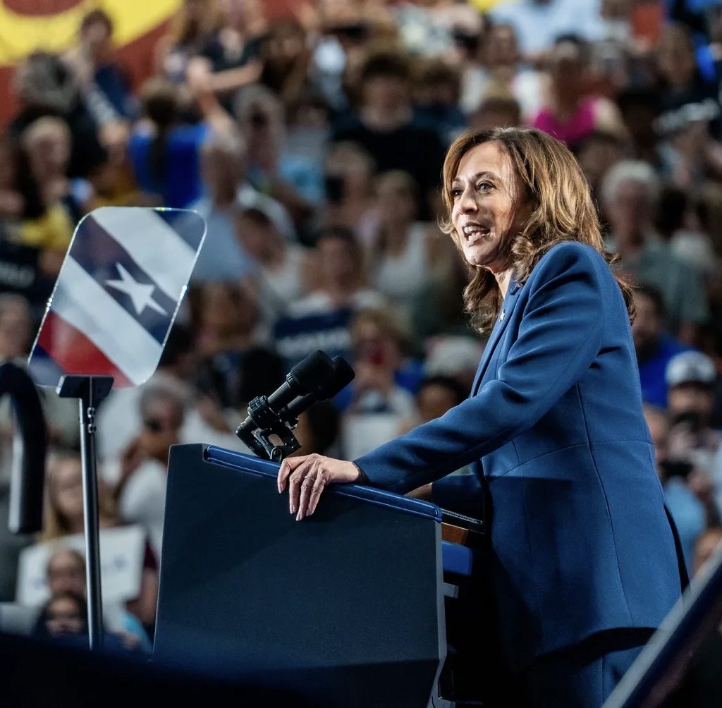Kamala Harris a tenu son premier meeting de campagne au Wisconsin