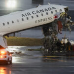 Un avion d’Air Canada est entré en collision avec un camion de pompiers